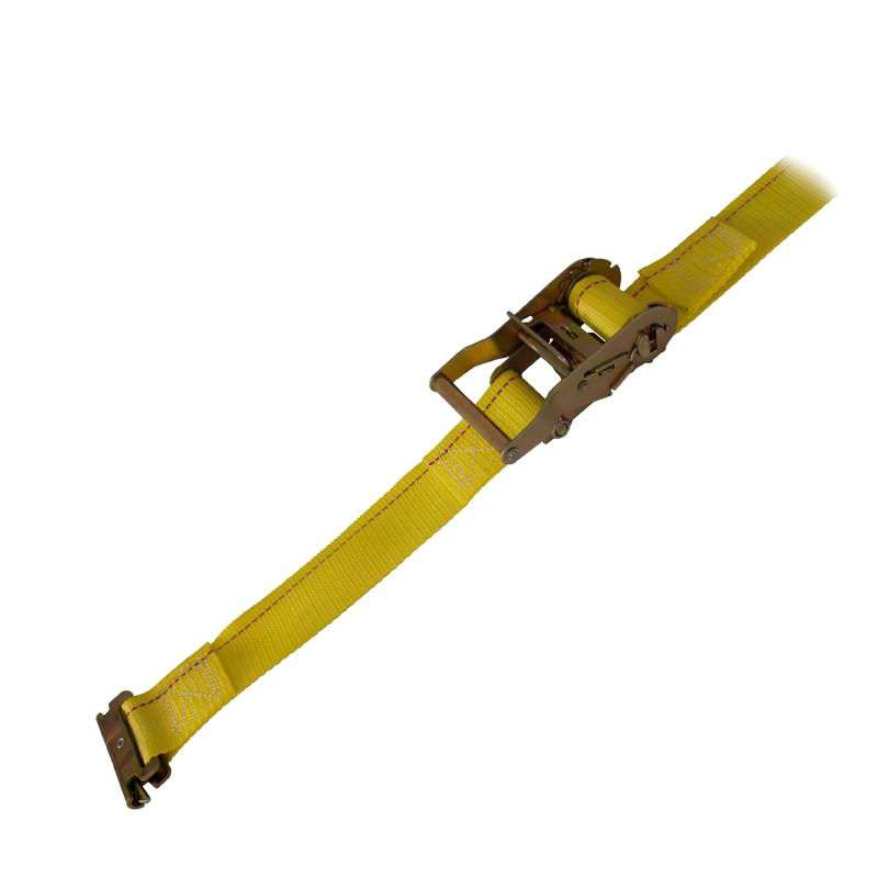 12, 16 or 20 Ft Interior Van Ratchet Strap with 1/pc Spring "E" Fittings