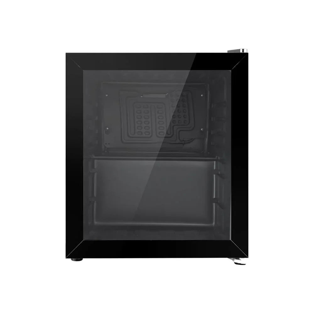 Devanti 46L Glass Door Bar Fridge Mini Countertop Freezer Fridges