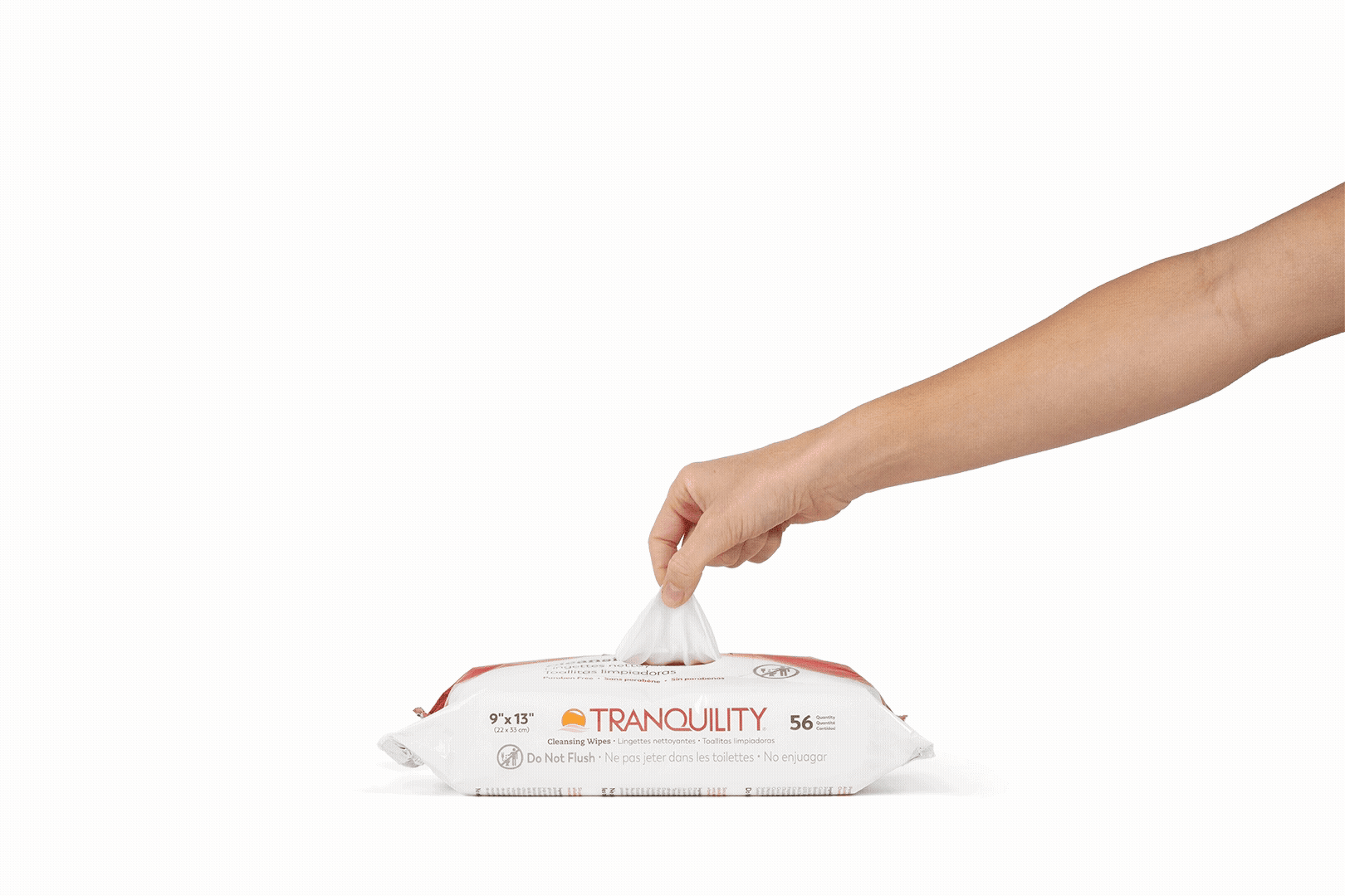 Tranquility Cleansing Wipes with Aloe